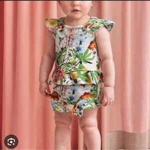 Molo Floral Kids Swim Set - Multicolor leak proof